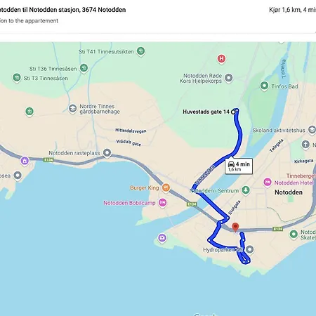 Апартаменты Central Apartment Нутодден